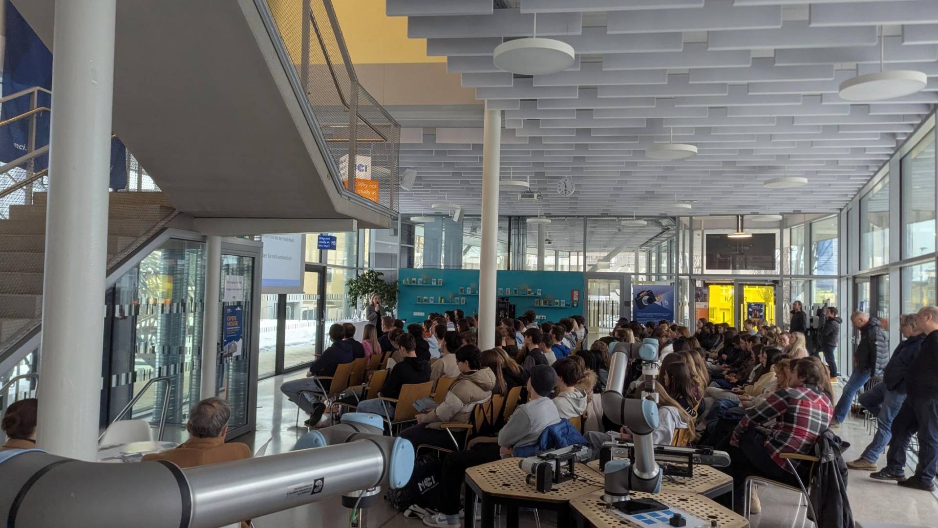 Open House am MCI Campus Lienz Foto: Knorr