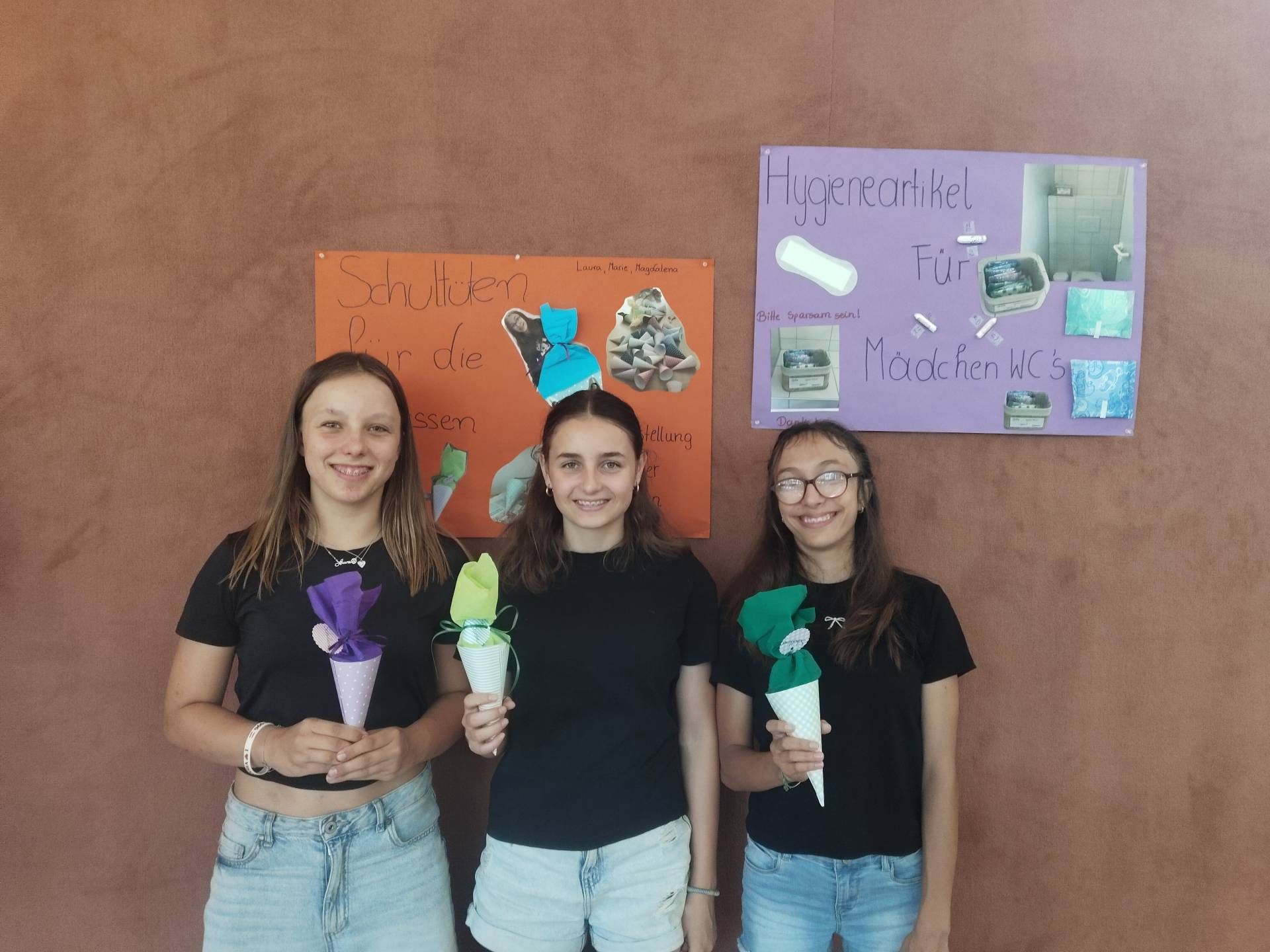 Laura Url, Magdalena Lackner, Marie Stotter (v.l.)
